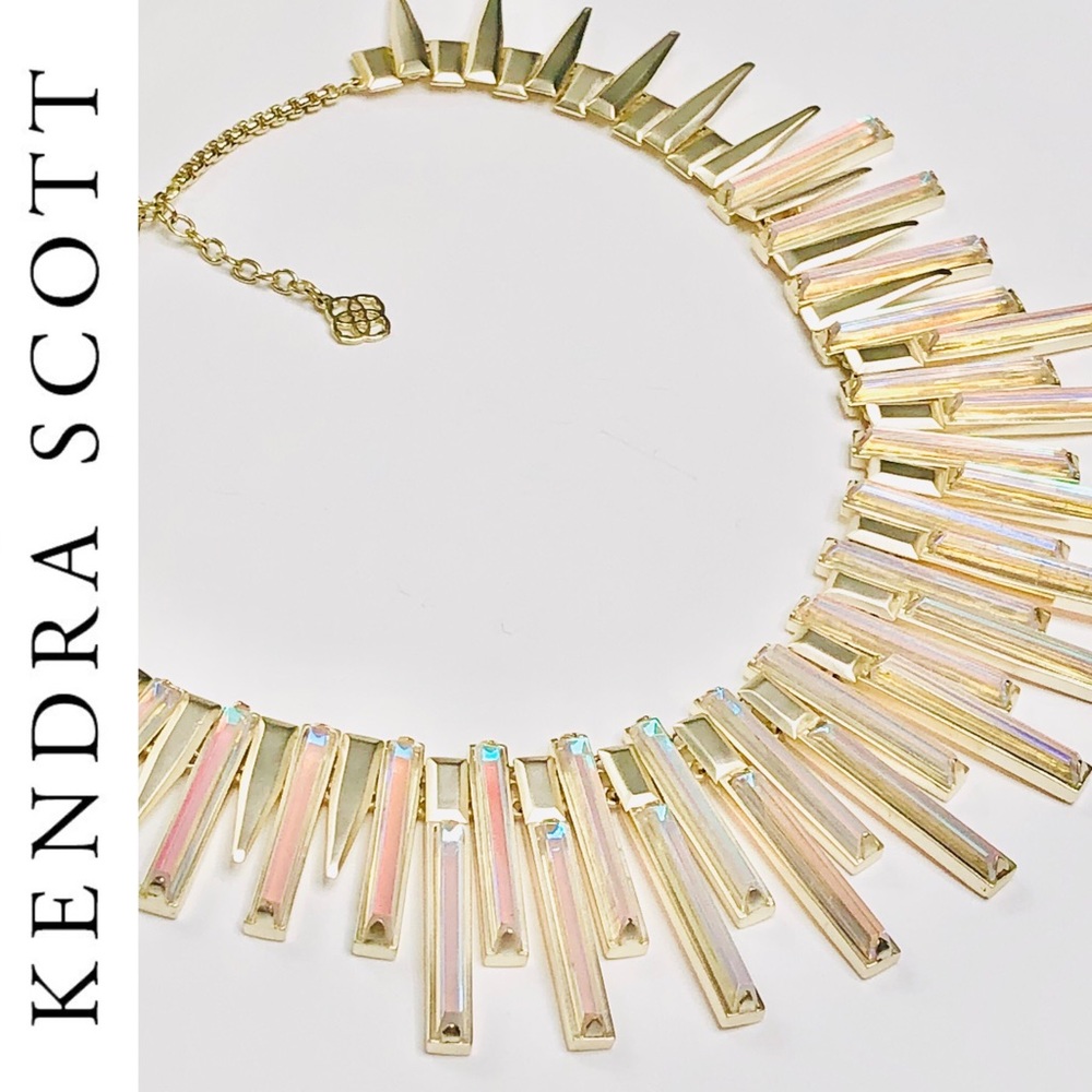 🔥SOLD!!!🔥 Kaplan 14k Dichroic Glass Necklace